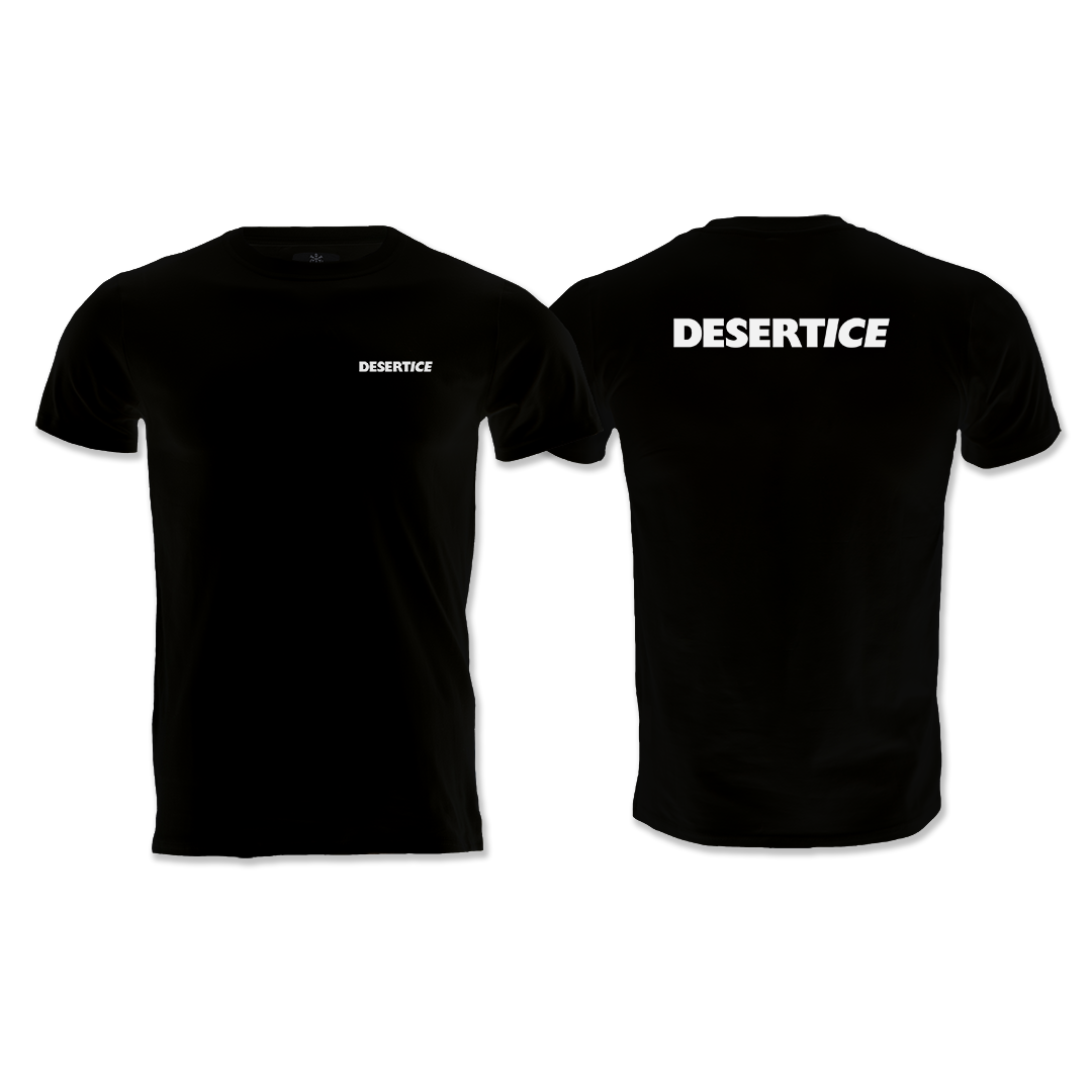 Desert Ice Logo T-shirt "Black" (Unisex)