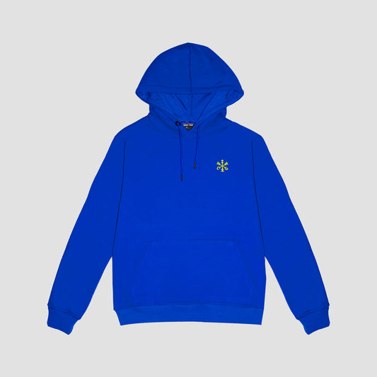 Print Hoodie (Blue) "Unisex" Ref.ND2204 هودي مطبوع (أزرق) "للجنسين"