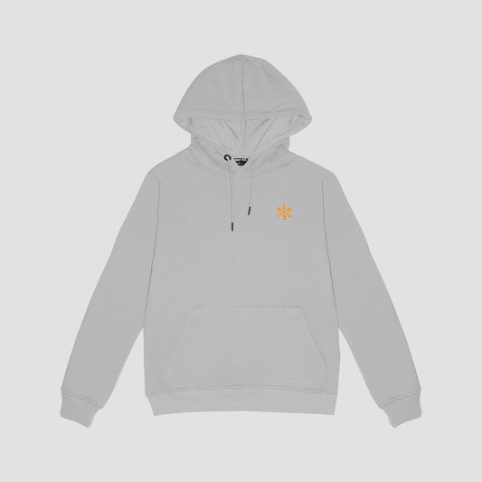Print Hoodie (Grey) "Unisex" Ref.ND2204 هودي مطبوع (رمادي) "للجنسين"