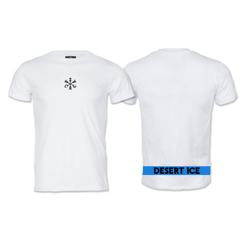 Desert Ice Blue stripe “White” (Unisex)