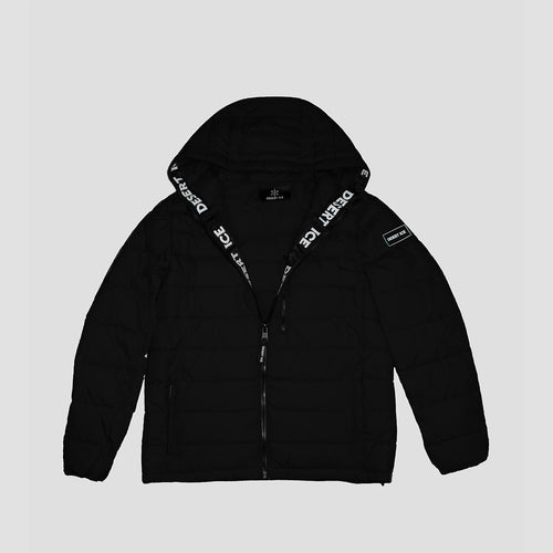 Desert Ice Hooded Jacket REF.06 (Black) سترة Desert Ice ذات القلنسوة REF.06 (أسود)