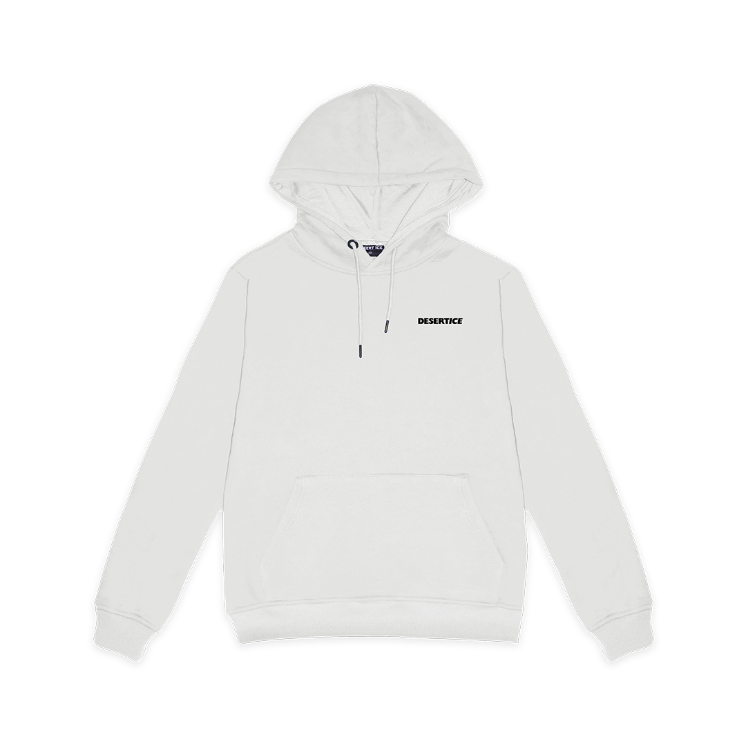INTERNATIONAL STANDARD HOODIE (White) REF.DE-1001 هودي (أبيض)