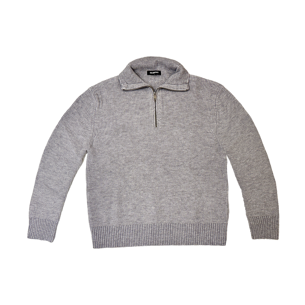 DESERT ICE (LIGHT GRAY) SWEATER C-1024 (سترة رمادية فاتحة)