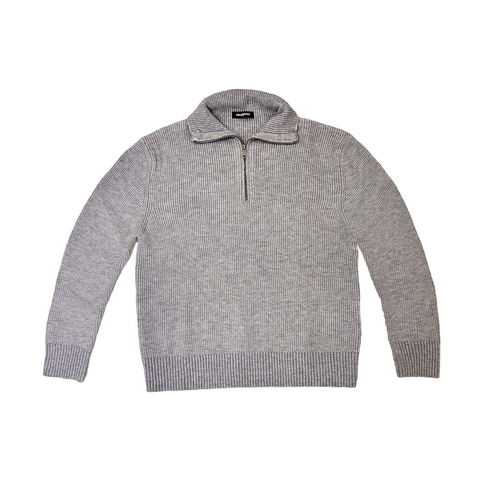 DESERT ICE (LIGHT GRAY) SWEATER C-1024 (سترة رمادية فاتحة)