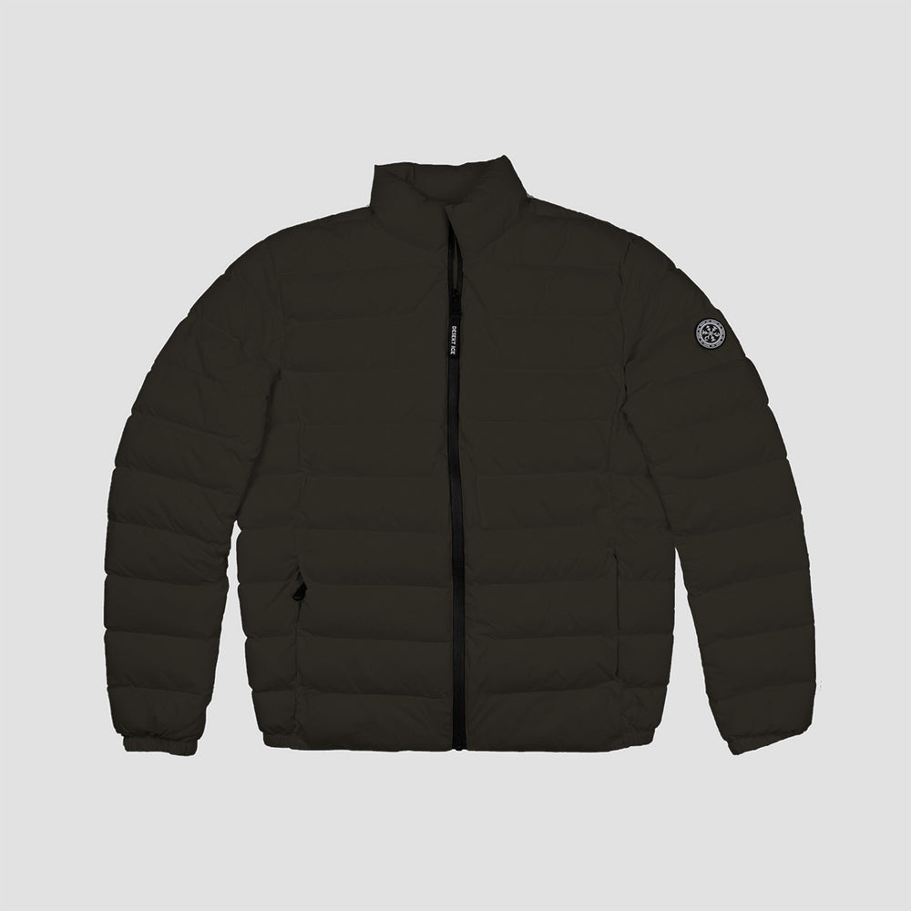 Desert Ice Puffer Jacket REF.04 (Olive) سترة منفوخة REF.04 (زيتوني)