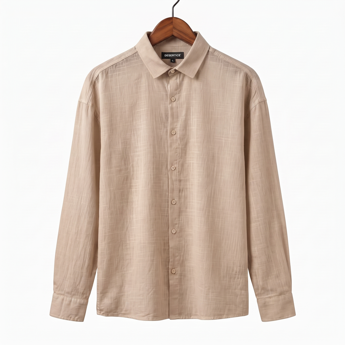 Long Sleeve Shirt - Latte