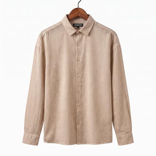 Long Sleeve Shirt - Latte