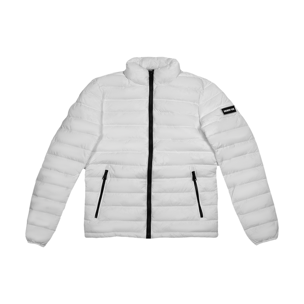Desert Ice Puffer Jacket Pl-207 (White) سترة منفوخة للجليد الصحراوي Pl-207 (أبيض)