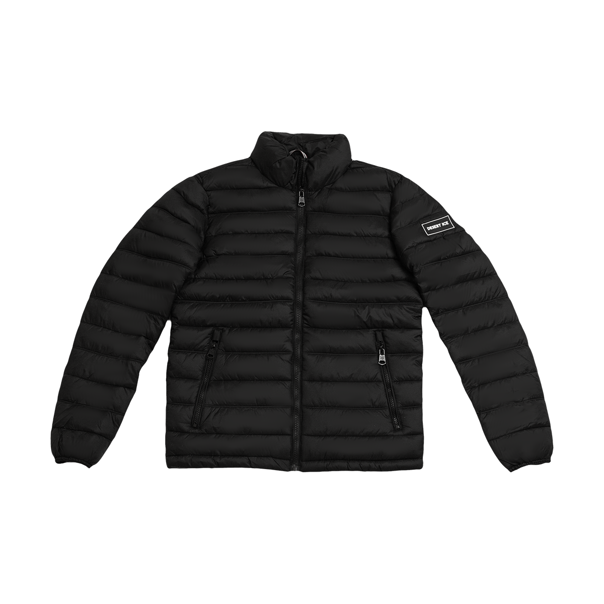Desert Ice Puffer Jacket Pl-207 (Black) سترة منفوخة من Desert Ice Pl-207 (أسود)