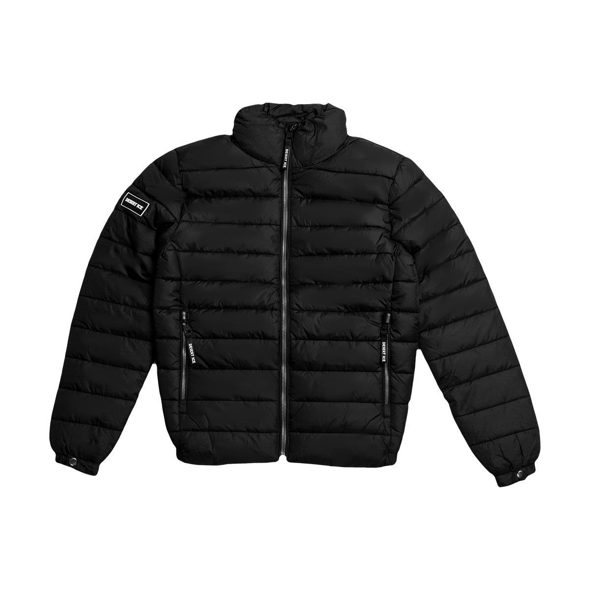 Desert Ice Puffer Jacket Pl-211 (Black) سترة منفوخة من Desert Ice Pl-211 (أسود)