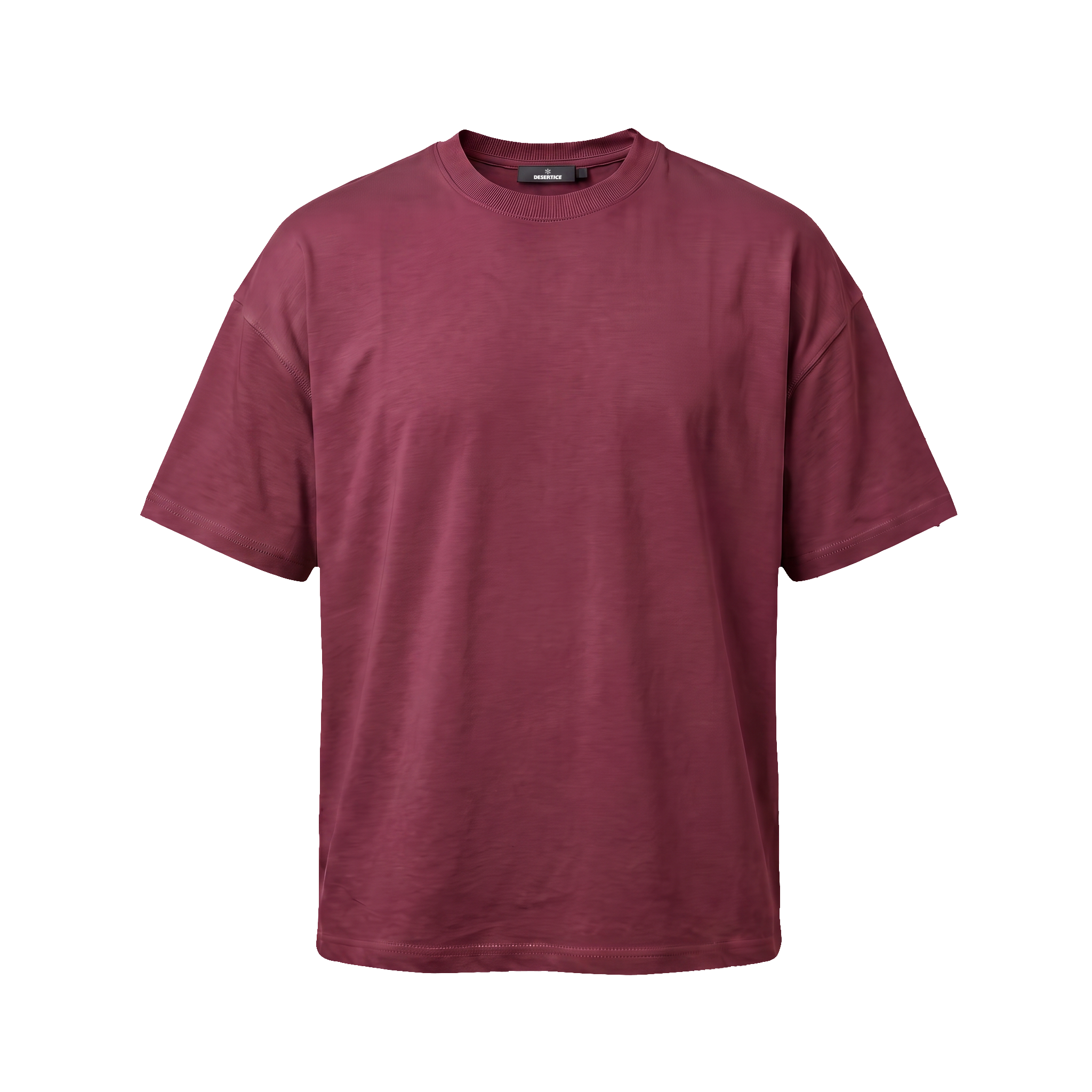 Oversized Sada T-Shirt - Burgundy