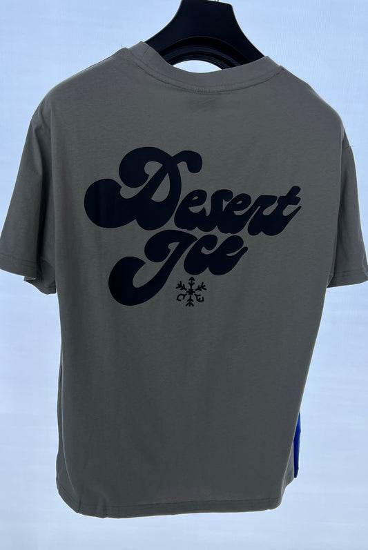 T-SHIRT OVERZISED FIT REF.DE-6006“Grey” (Unisex) تي شيرت مقاس كبير REF.DE-6006"رمادي" (للجنسين)