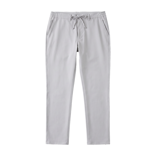 Windbreaker Casual Pants - Light Grey