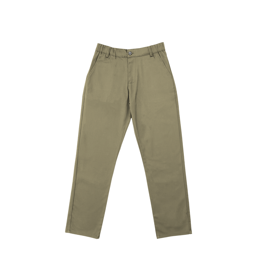 Classic Chino Pants Regular Fit (Beige) بنطال