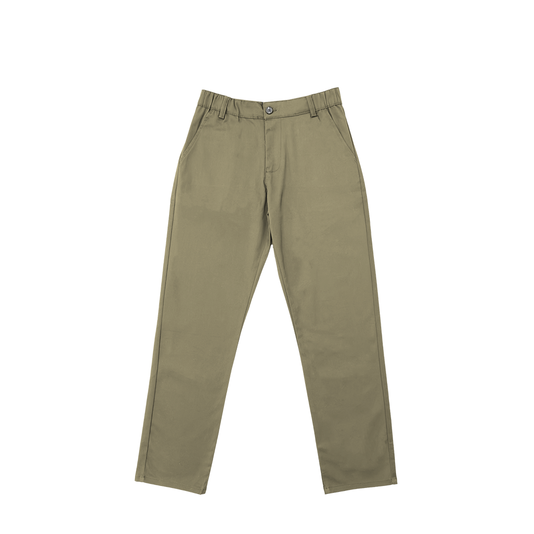 Classic Chino Pants Regular Fit (Beige) بنطال