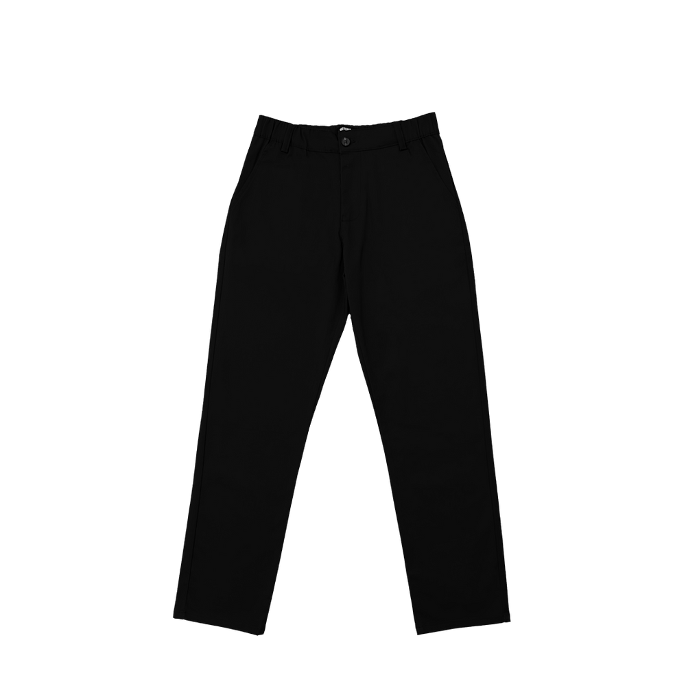 Classic Chino Pants Regular Fit (Black) بنطال