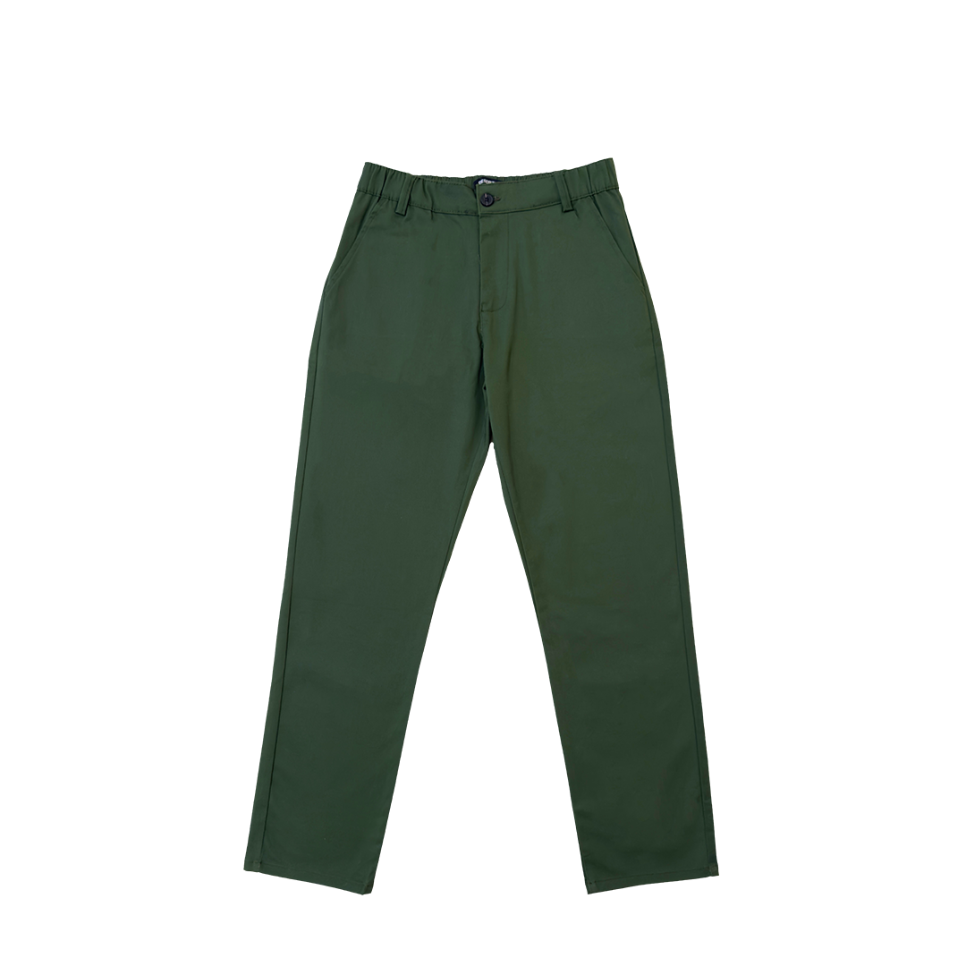 Classic Chino Pants Regular Fit (Olive) بنطال