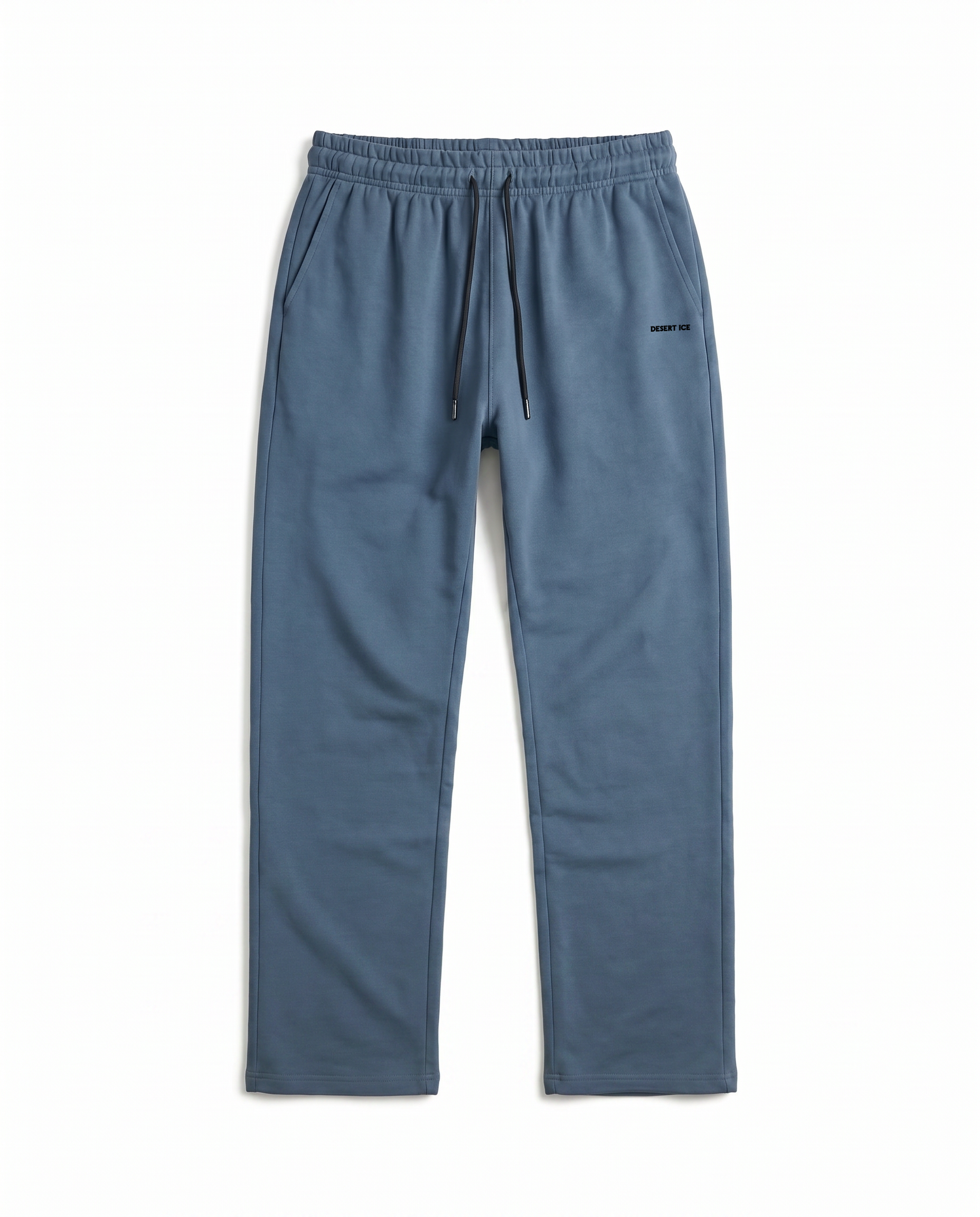 Desert ice embroidery Sweat Pants “Blue” (Unisex) بنطلون رياضي مطرز باللون الأزرق (للجنسين)