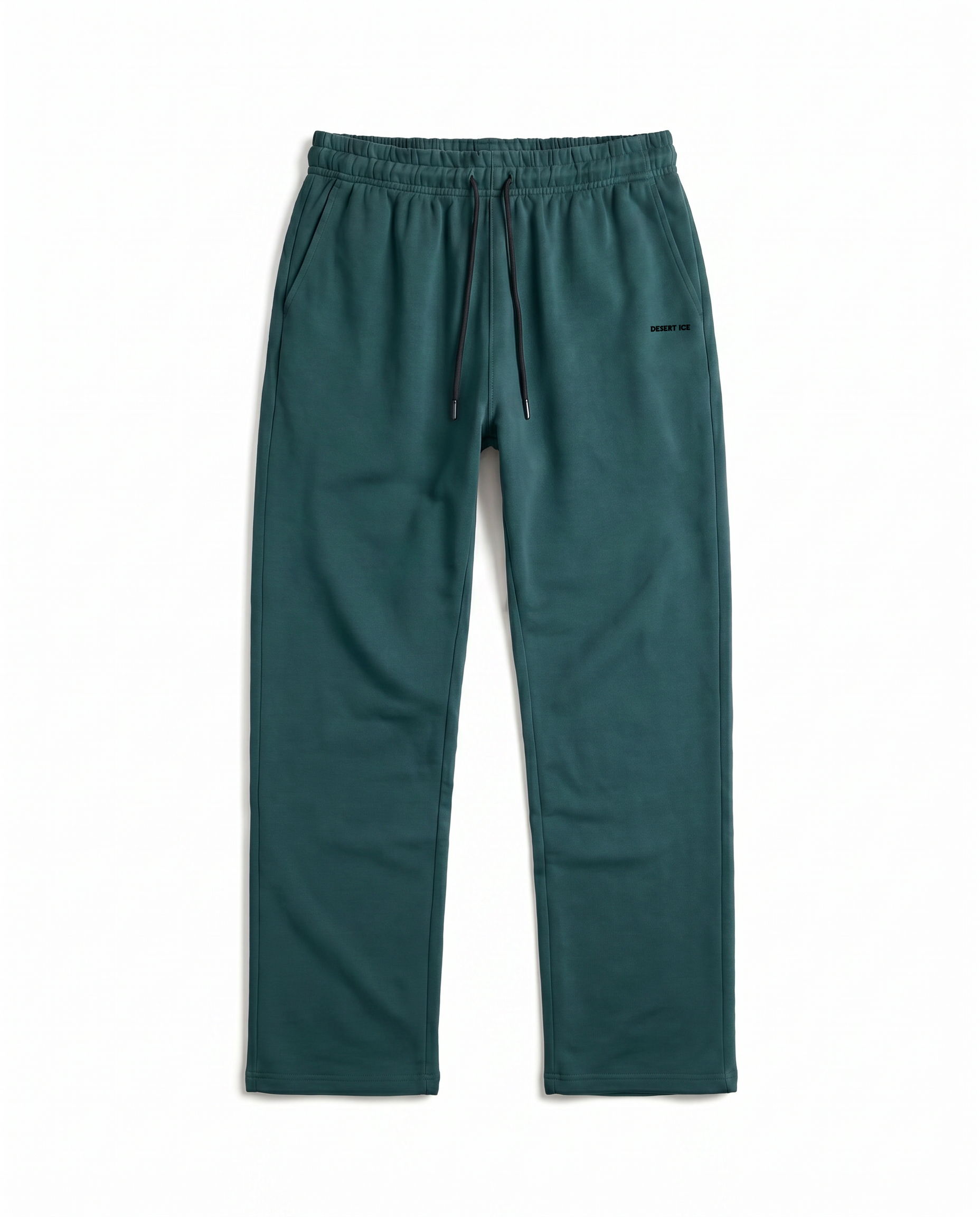Desert ice embroidery Sweat Pants “Green” (Unisex) بنطلون رياضي مطرز باللون الأخضر (للجنسين)