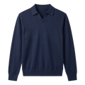 Essential Polo Long Sleeve - Navy