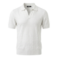 Desert Ice One Knitted Polo "Ref.01" - White