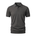 Desert Ice Essential Knitted Polo "Ref.02" - Dark Gray