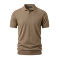 Desert Ice Essential Knitted Polo "Ref.02" - Mocha