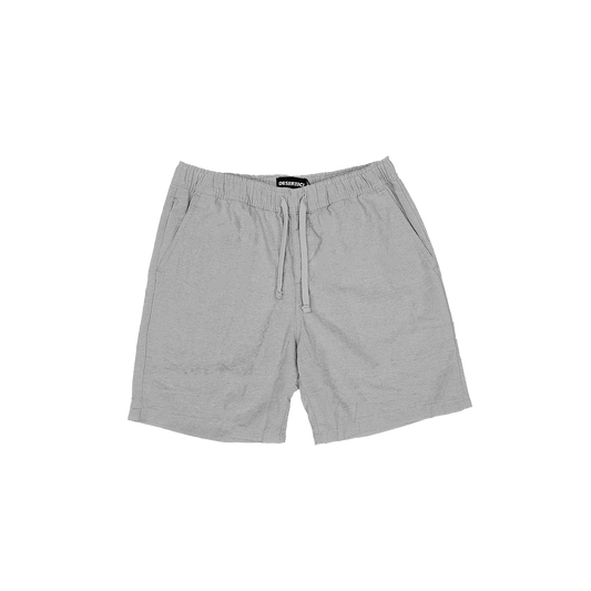 LINEN SHORT "GREY" شورت كتان "رمادي"