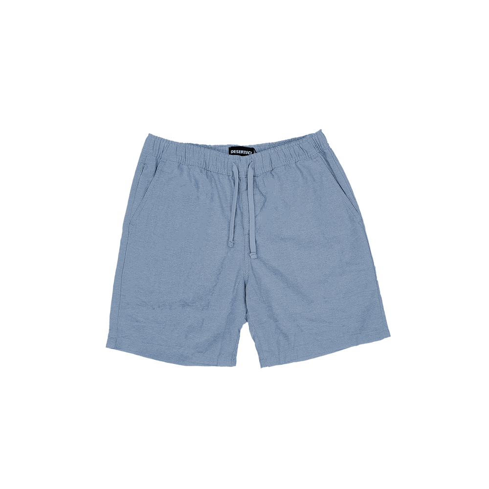LINEN SHORT "BLUE" شورت كتان "أزرق"