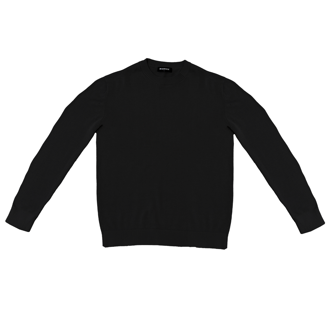 MAN SWEATER T-SHIRT XH-014 (Black) سترة