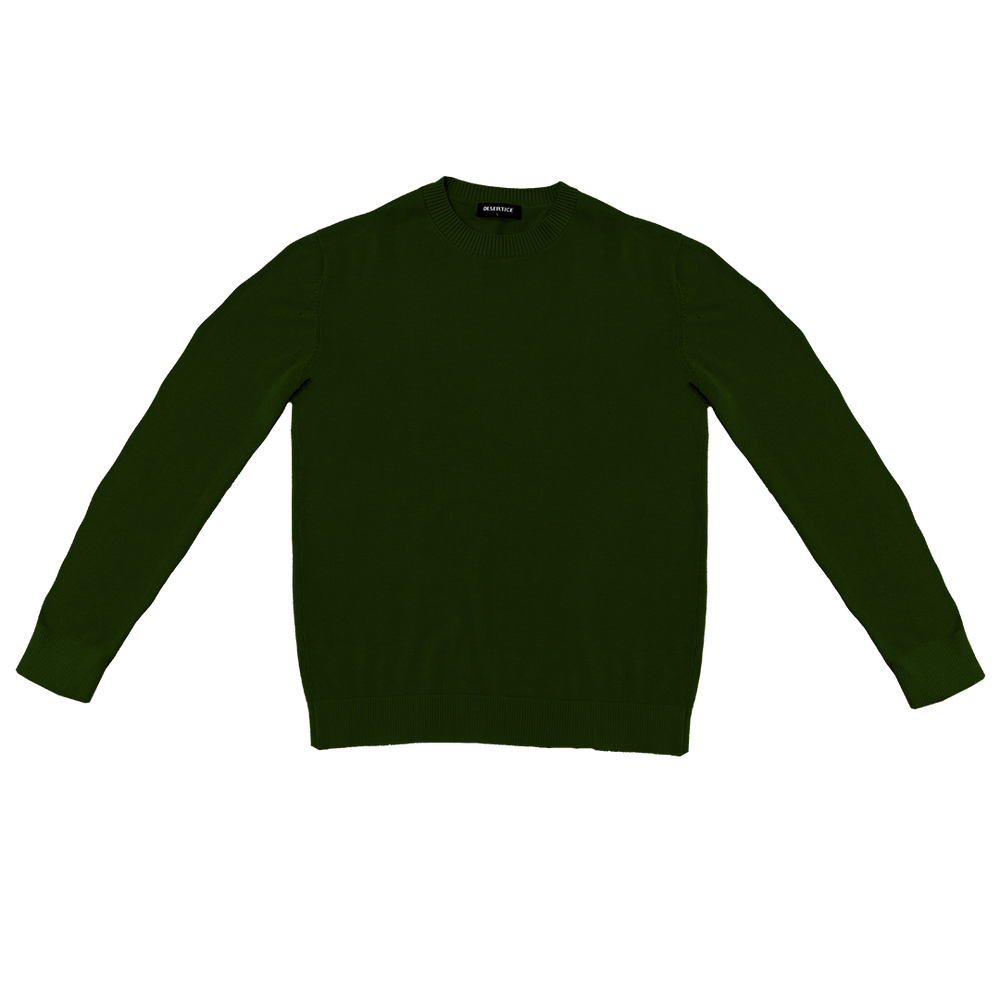MAN SWEATER T-SHIRT XH-014 (Blackish Green) سترة
