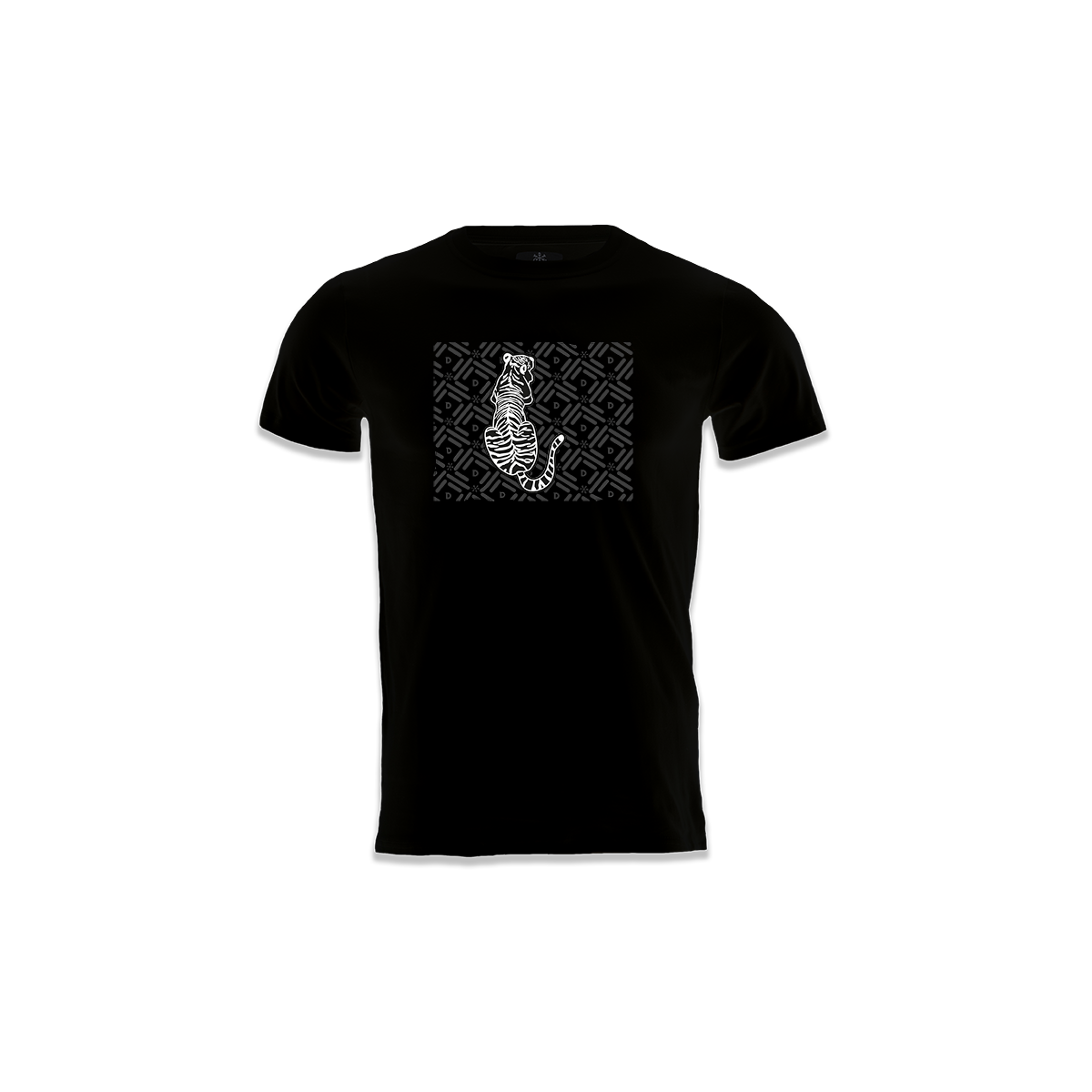 Desert Ice TIGER PATTREN T-Shirt “Black” (Unisex) تي شيرت بنمط النمر "أسود" (للجنسين)
