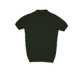 T-SHIRT KNITTED POLO REF.FF-005"GREEN تي شيرت بولو محبوك REF.FF-005"أخضر