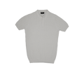 T-SHIRT KNITTED POLO REF.FF-005“GREY” تي شيرت بولو محبوك REF.FF-005"رمادي"