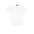 T-SHIRT KNITTED POLO REF.FF-005"WHITE" تي شيرت بولو محبوك REF.FF-005"أبيض"