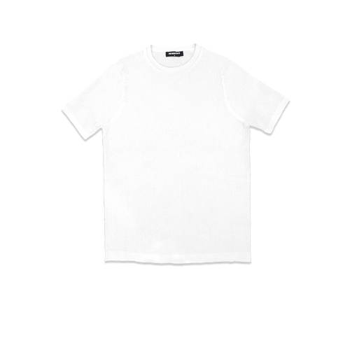 T-SHIRT KNITTED REF.KL-006"WHITE" تي شيرت محبوك REF.KL-006"أبيض"