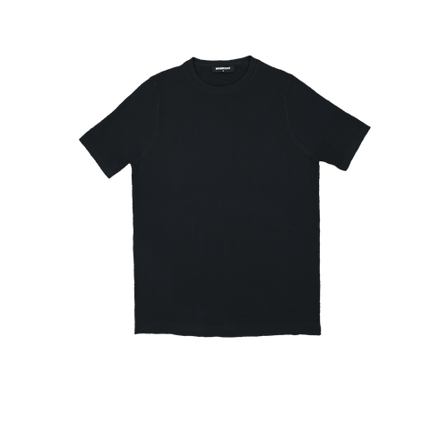 T-SHIRT KNITTED REF.KL-006"BLACK" تي شيرت محبوك REF.KL-006"أسود"