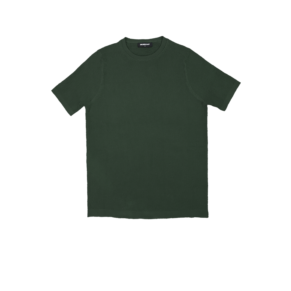 T-SHIRT KNITTED REF.KL-006:GREEN" قميص محبوك REF.KL-006: أخضر