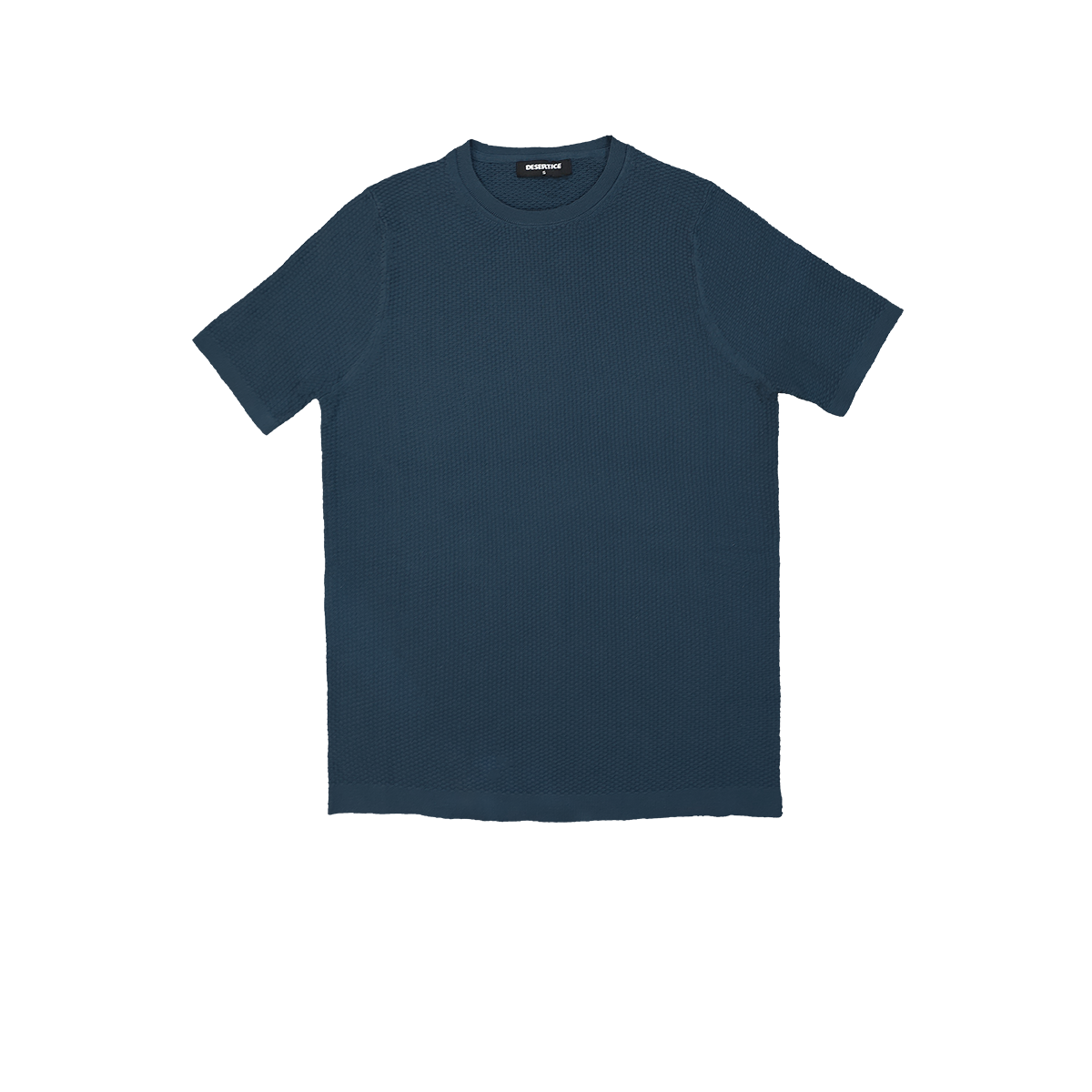 T-SHIRT KNITTED REF.KL-006"NAVY" قميص تي شيرت محبوك REF.KL-006"أزرق داكن"