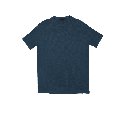 T-SHIRT KNITTED REF.KL-006"NAVY" قميص تي شيرت محبوك REF.KL-006"أزرق داكن"