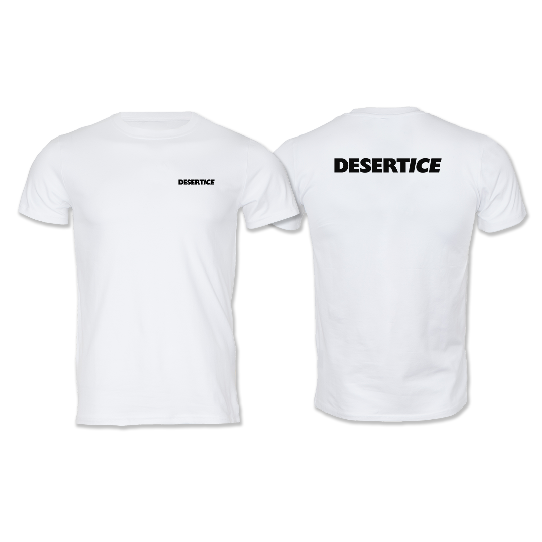 Desert Ice Logo T-shirt "White" (Unisex)
