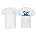 Desert ice International Standard T-shirt "White"(unisex) تي شيرت "أبيض" بمعيار دولي (للجنسين)