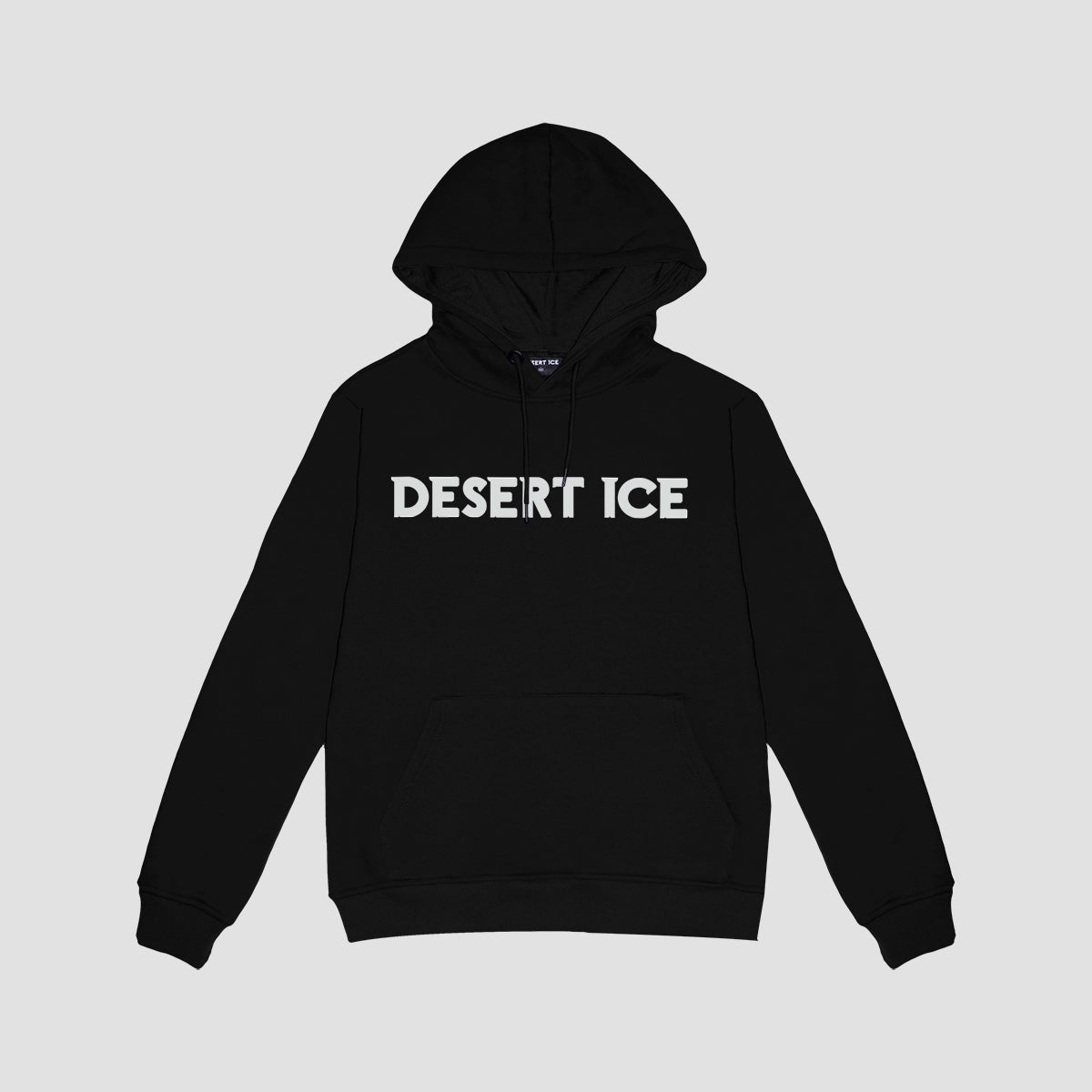 Text Hoodie (Black) "Unisex" Ref.ND2202 هودي نصي (أسود) "للجنسين"