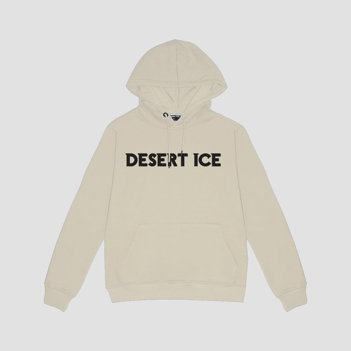 Text Hoodie (Sand) "Unisex" Ref.ND2202 هودي نصي (رملي) "للجنسين"