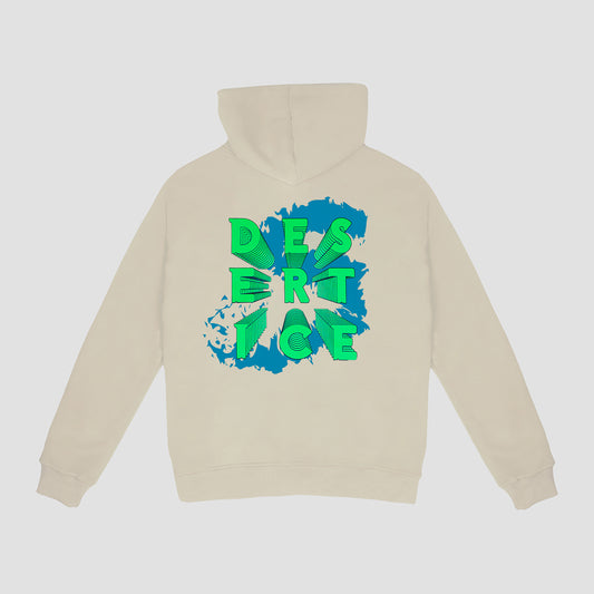 Print Hoodie (Sand) "Unisex" Ref.ND2204 هودي مطبوع (رملي) "للجنسين"