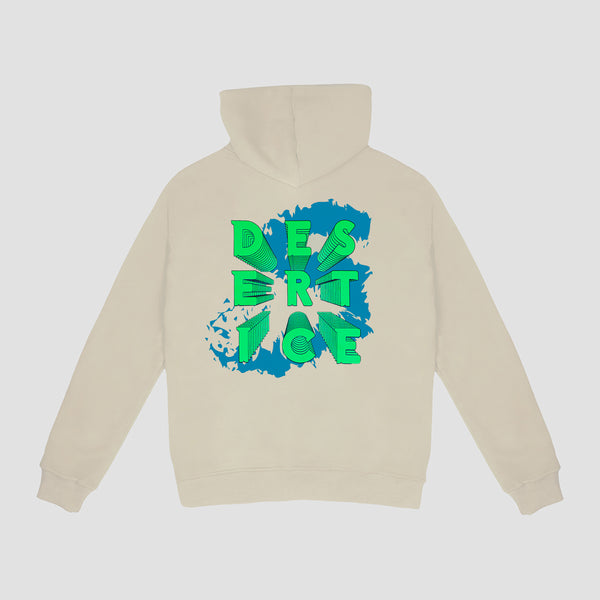Print Hoodie (Sand) "Unisex" Ref.ND2204 هودي مطبوع (رملي) "للجنسين"