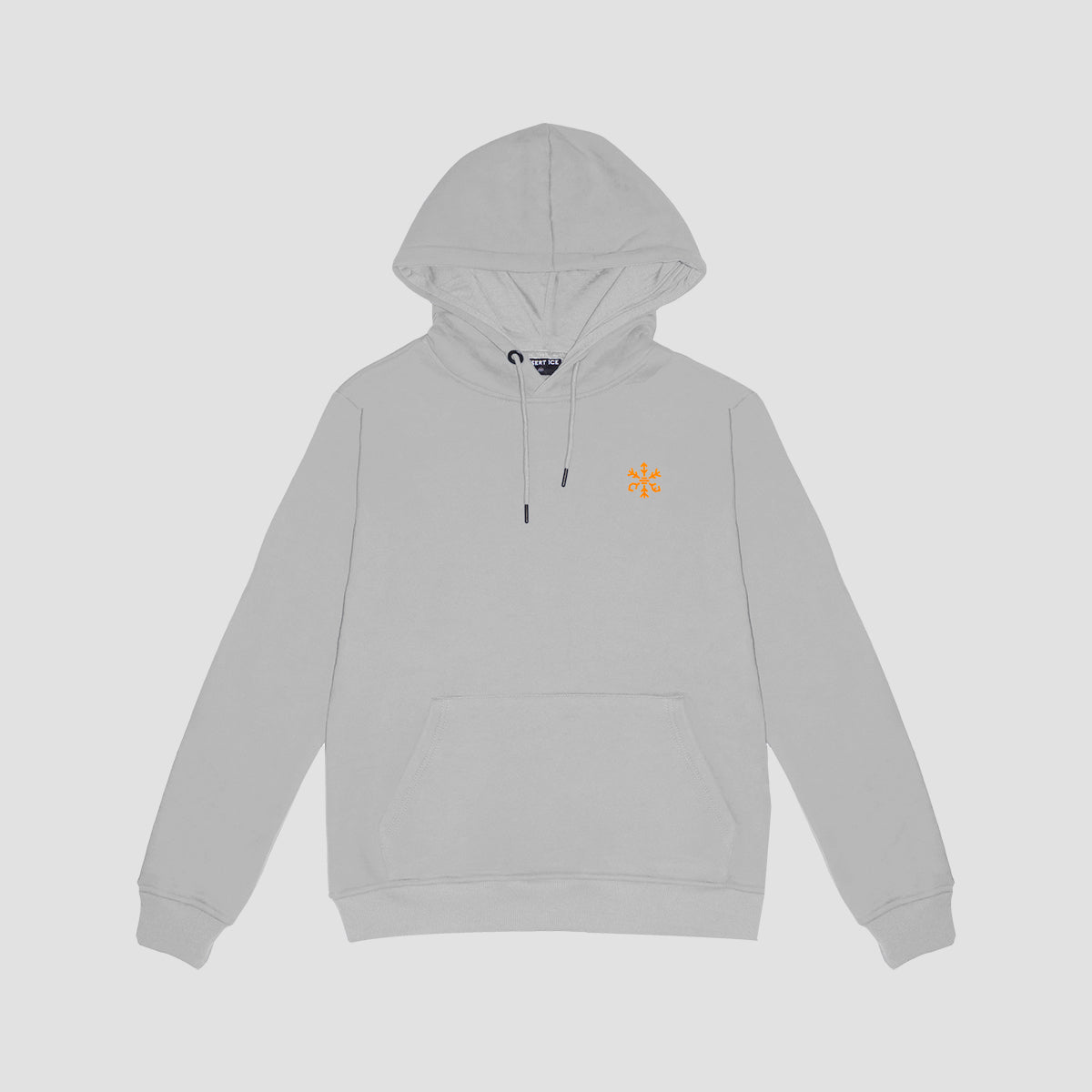 Print Hoodie (Grey) "Unisex" Ref.ND2204 هودي مطبوع (رمادي) "للجنسين"
