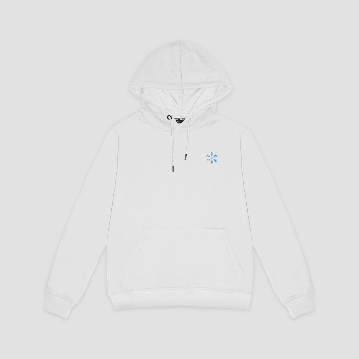 Print Hoodie (White) "Unisex" Ref.ND2204 هودي مطبوع (أبيض) "للجنسين"