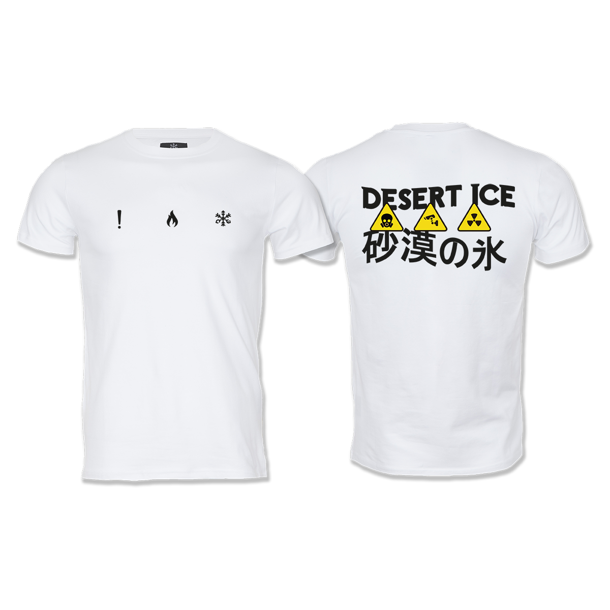 T-SHIRT REGULAR FIT REF.DE-6001“White” (Unisex) تي شيرت بمقاس عادي REF.DE-6001"أبيض" (للجنسين)