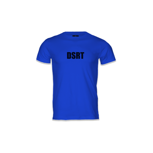 T-SHIRT REGULAR FIT REF.DE-6003“Blue” (Unisex) تي شيرت بمقاس عادي REF.DE-6003"أزرق" (للجنسين)